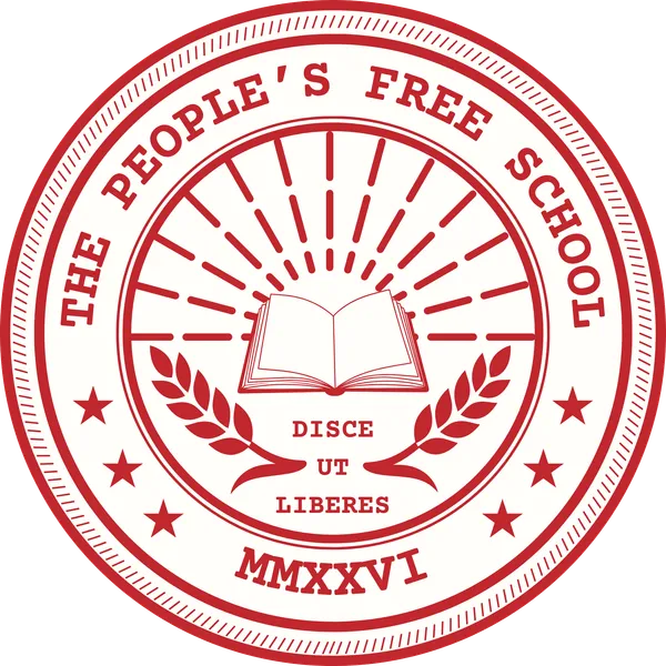 The People's Free School seal.